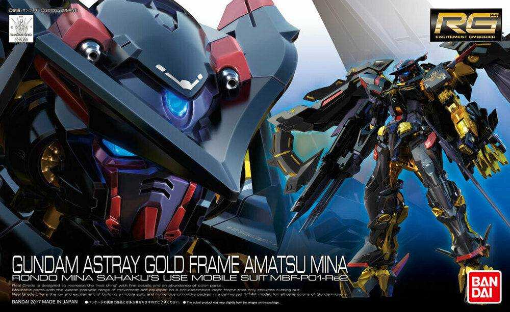1:144 RG Gundam Astray Gold Frame Amatsu Mina