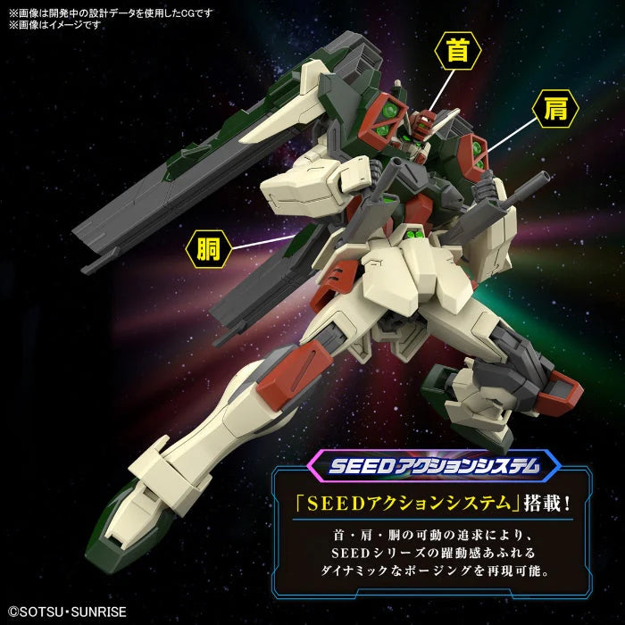 1:144 BANDAI. HG Lightning Buster Gundam Plastic Model Kit