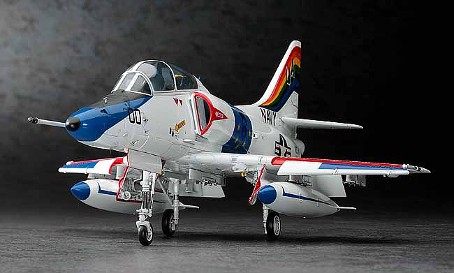 1:48 HASEGAWA TA-4J SKYHAWK Plastic Model Kit