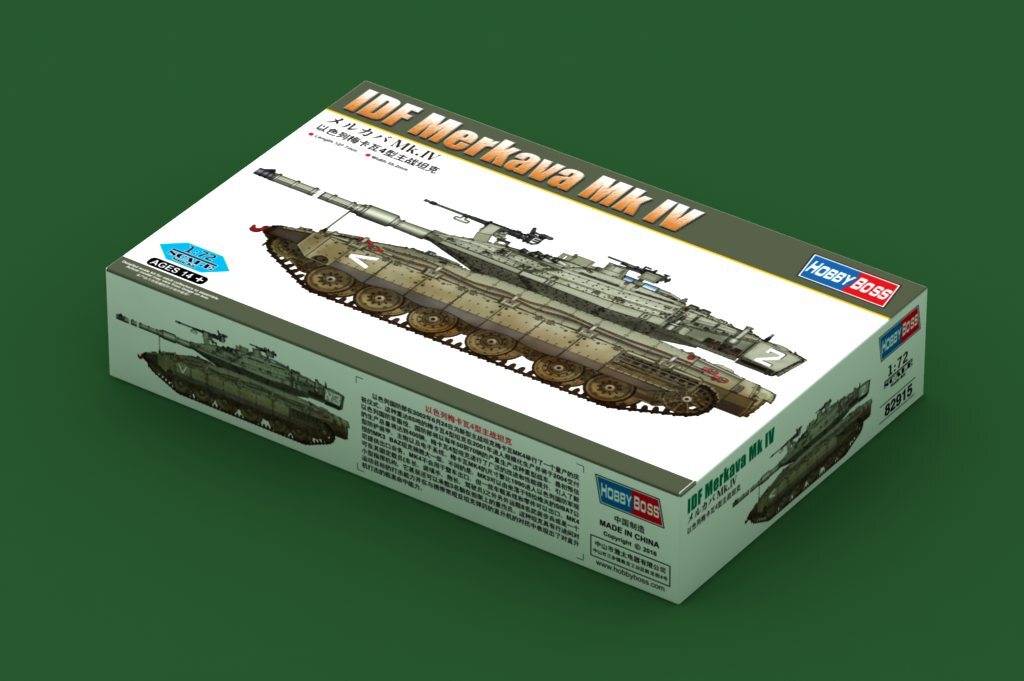 1:72 HobbyBoss IDF Merkava Mk IV Plastic Model Kit