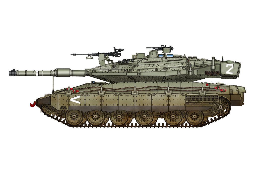 1:72 HobbyBoss IDF Merkava Mk IV Plastic Model Kit