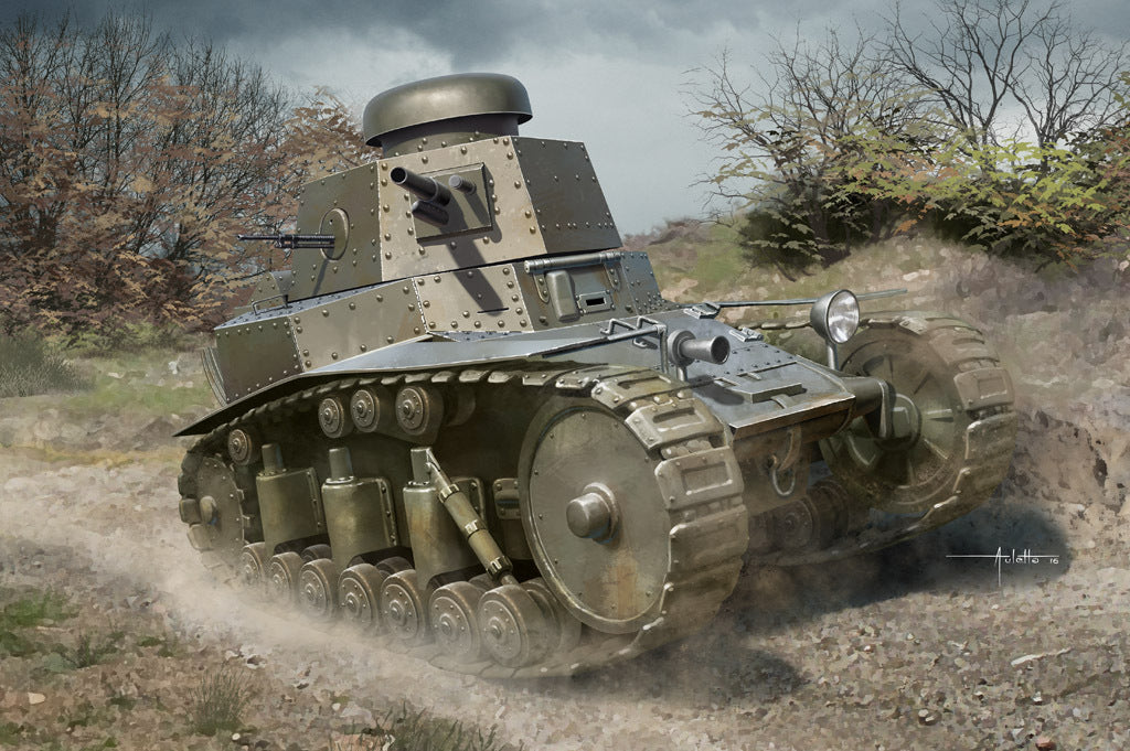 1:35 HobbyBoss Soviet T-18 Light Tank MOD1927 Plastic Model Kit