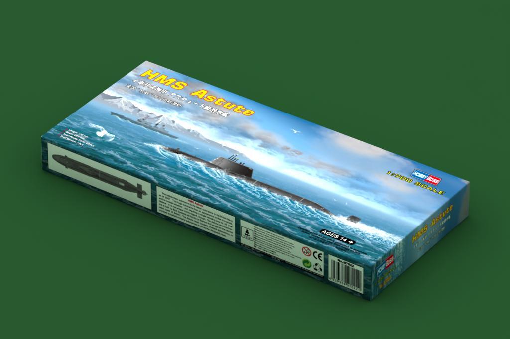 1:700 HobbyBoss HMS Astute Plastic Model Kit