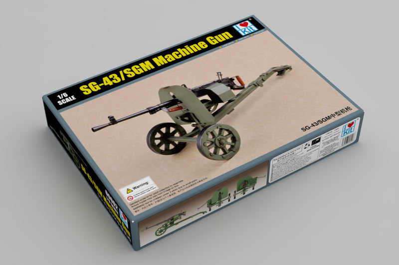 1:6 I Love Kit SG-43/SGM Machine Gun Plastic Model Kit