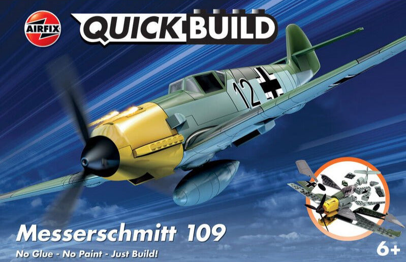 AIRFIX QUICKBUILD MESSERSCHMITT 109 Plastic Model Kit
