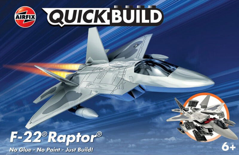 AIRFIX QUICKBUILD LOCKHEED MARTIN RAPTOR Pladstic Model Kit