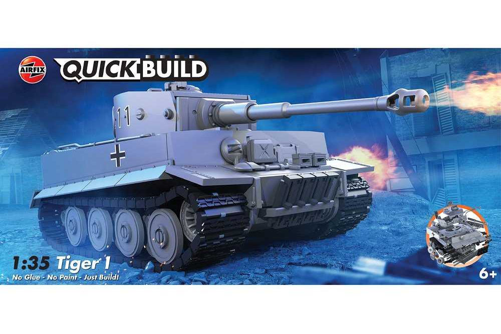 AIRFIX QUICKBUILD TIGER I TANK