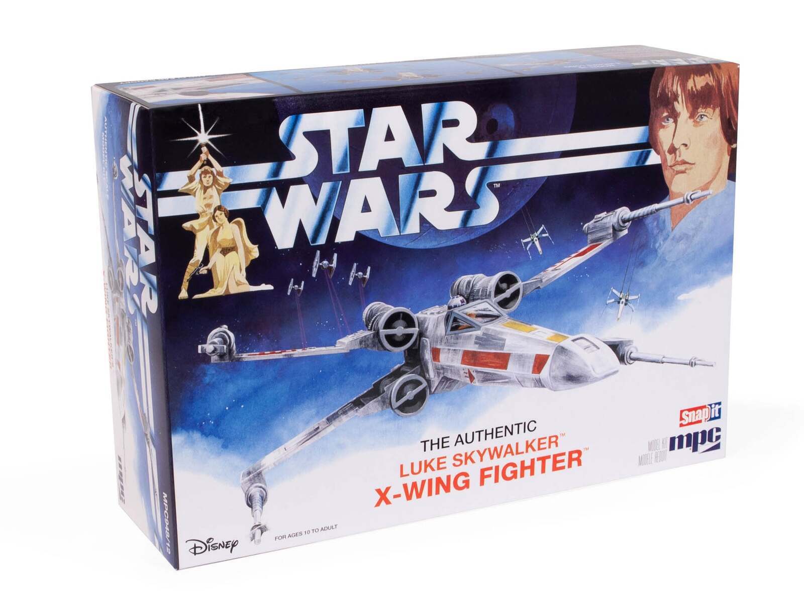 1:63 MPC Star Wars: A New Hope X-Wing Fighter (SNAP) Plastic Model Kit