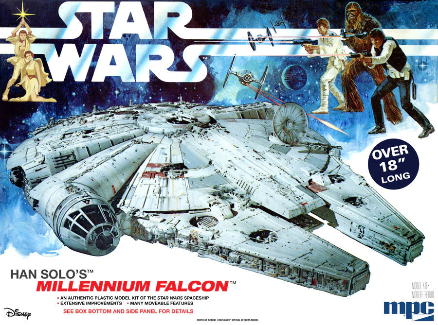 1:72 MPC Star Wars: A New Hope Millennium Falcon Plastic Model Kit