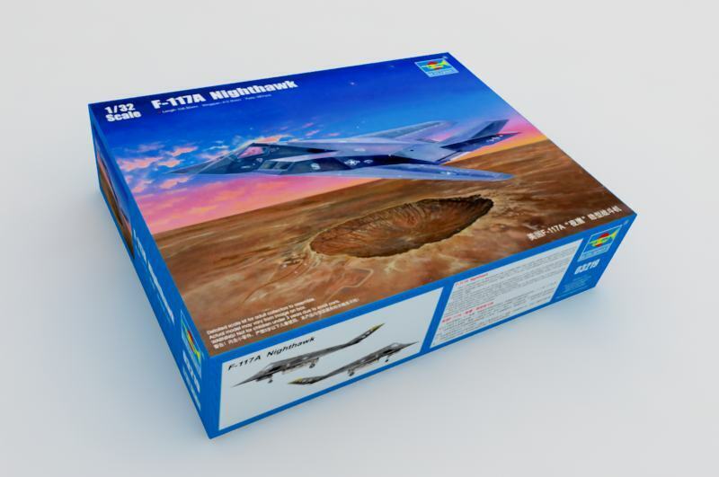 1:32 Trumpeter F-117A Nighthawk Plastic Model Kit