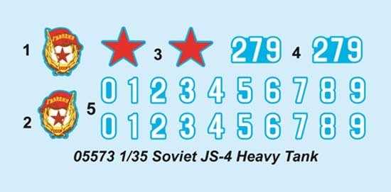 1:35 Trumpeter Soviet JS-4 Heavy Tank Plastic Model Kit