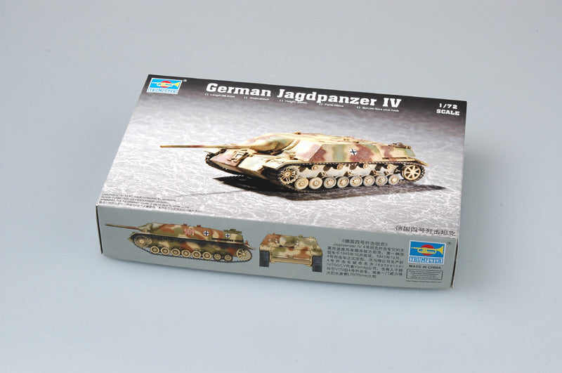 1:72 TRUMPETER German Jagdpanzer IV Plastic Model Kit