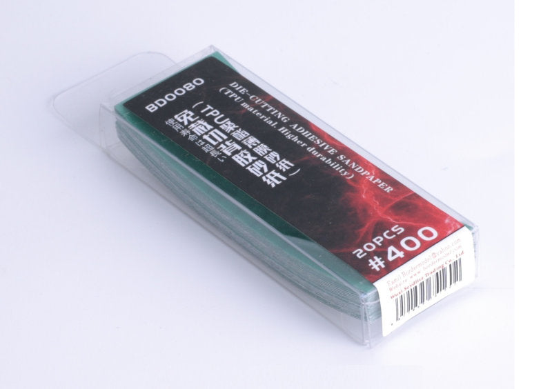 Border Model Die-Cutting Adhesive Sandpaper #400 (20pc)