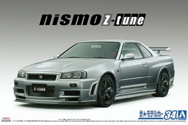 1:24 AOSHIMA Nismo BNR34 Skyline GT-R Z-tune '04
