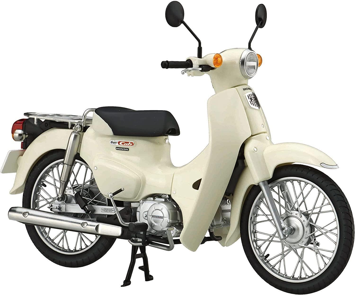 1:12 FUJIMI Super Cub110 (Virgin Beige) (B-NX-No8) Plastic Model Kit