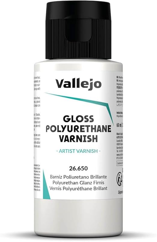 Vallejo Polyurethane Gloss Varnish 60 ml