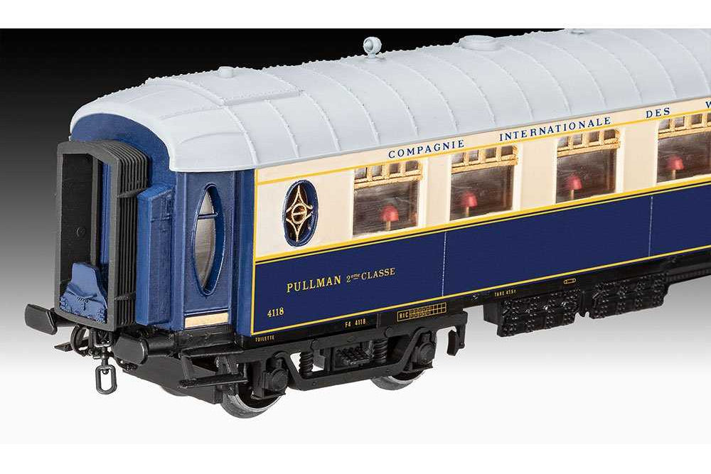 1:87 REVELL ORIENT EXPRESS - COMPLETE TRAIN SET MODEL KIT