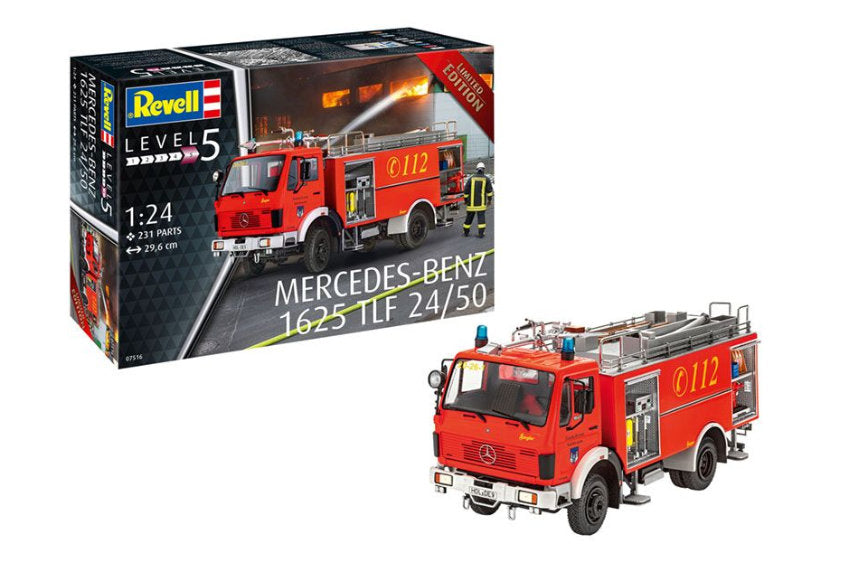 1:24 REVELL MERCEDES-BENZ 1625 TLF 24/50 Plastic Model Kit