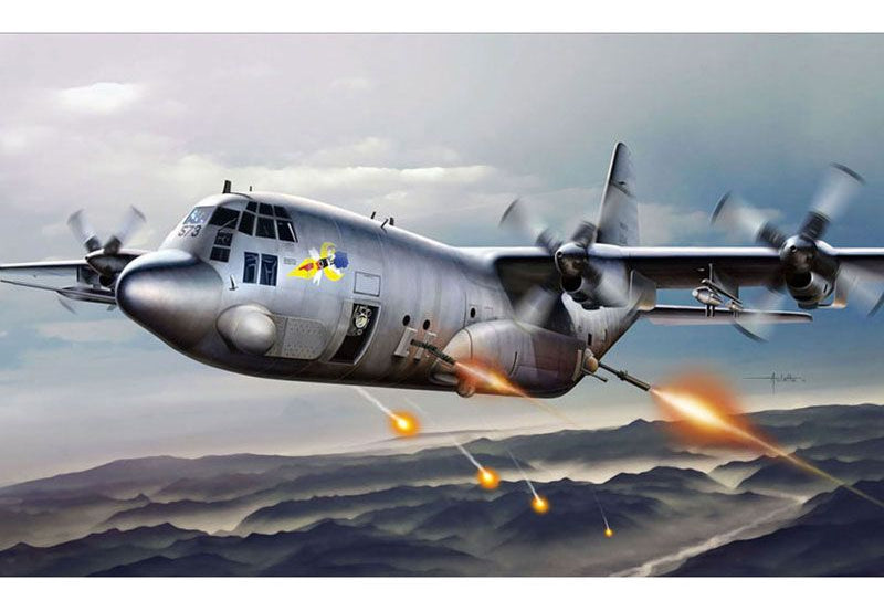 1:72 ITALERI AC-130H "SPECTRE" Plastic Model Kit