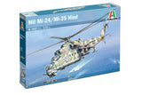1:72 ITALERI MIL MI-24P / MIL MI-35P Plastic Model Kit