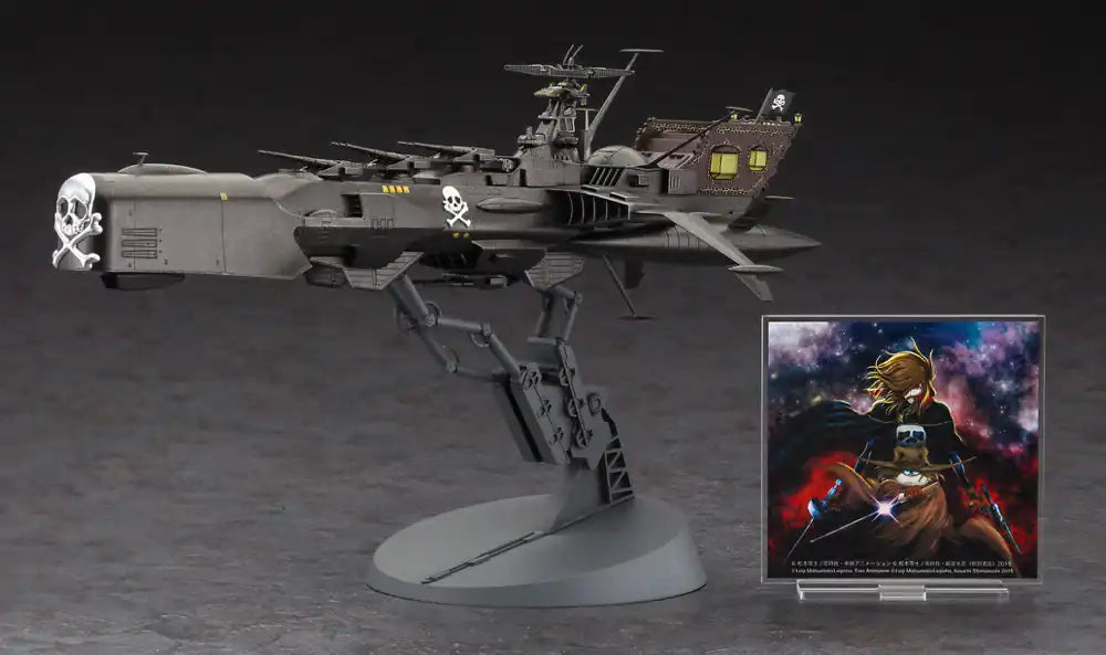 1:1500 CAPTAIN HARLOCK SPACE PIRATE DIMENSION VOYAGE Battleship ARCADIA Attack Enhanced Type