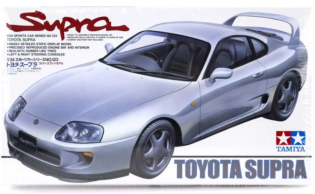 1:24 TAMIYA TOYOTA SUPRA Plastic Model Kit