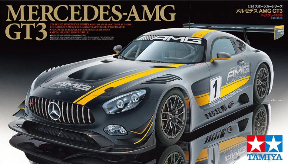 1:24 TAMIYA MERCEDES-AMG GT3 Plastic Model Kit