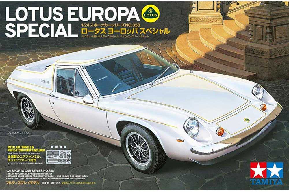 1:24 TAMIYA LOTUS EUROPA SPECIAL