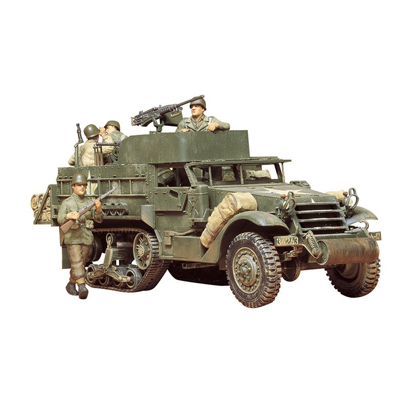 1:35 TAMIYA M3A2 HALF-TRACK PERSONNEL CARRIER
