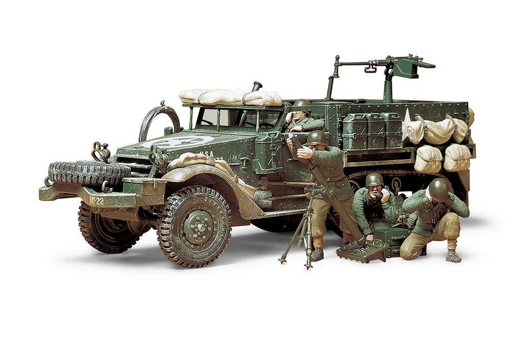 1:35 TAMIYA U.S. MORTAR CARRIER M21