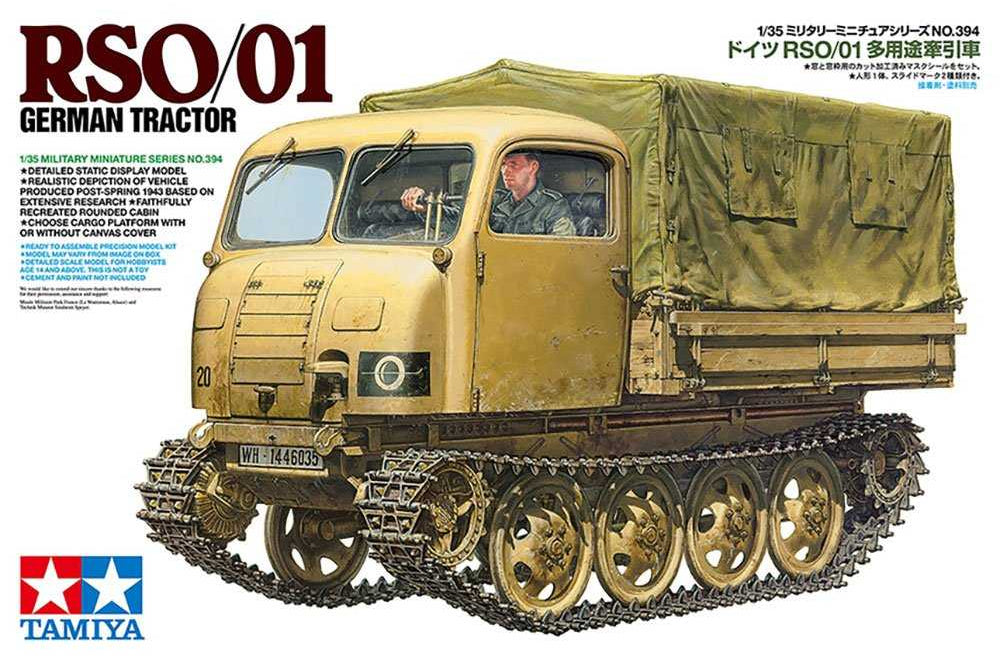 1:35 TAMIYA RSO/01 German Tractor