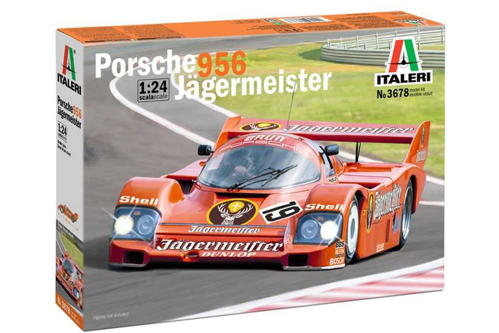 1:24 ITALERI PORSCHE 956 JAGERMEISTER