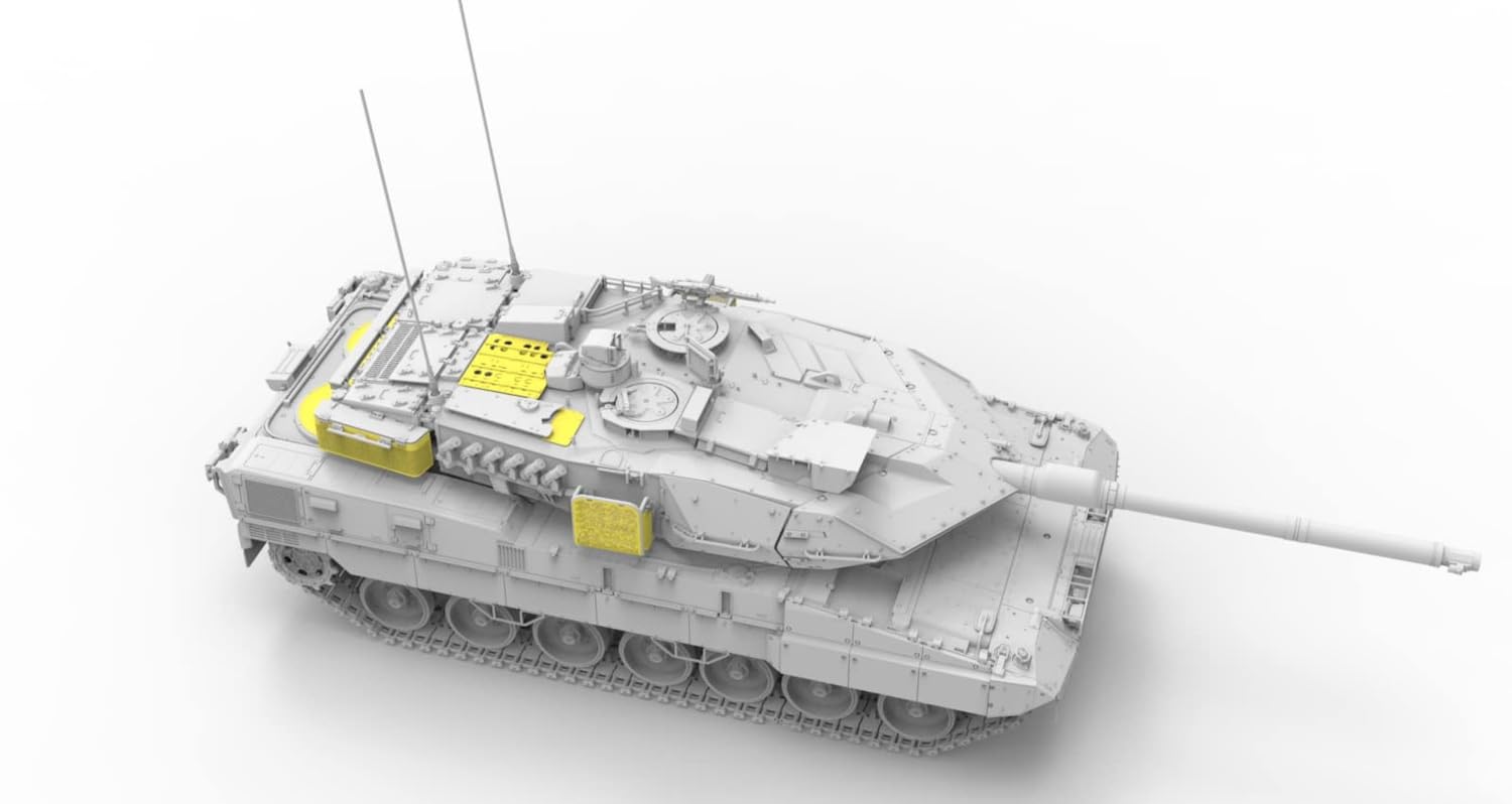 1:35 Border Model Leopard 2 A7V Plastic Model Kit