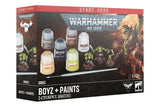 WARHAMMER 40K Orks: Boyz + Paints