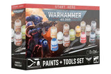 Warhammer 40K: Paint + Tools set