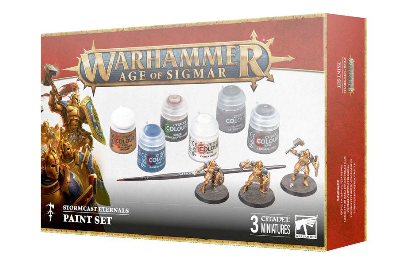 WARHAMMER Age of Sigmar: Stormcast Eternals Paints Set