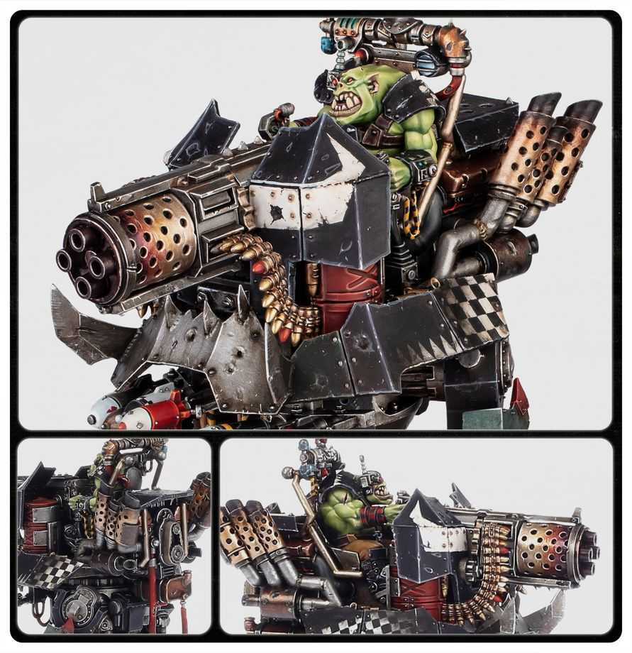 WARHAMMER 40K Orks: Big Mek Dakkarig