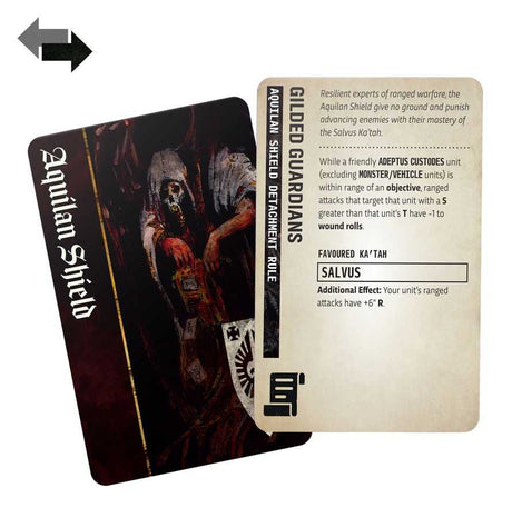 WARHAMMER 40K Command Pack: Adeptus Custodes