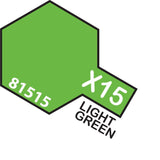 Tamiya Mini X-15 LIGHT GREEN 10ml Acrylic Paint