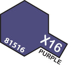 Tamiya Mini X-16 PURPLE 10ml Acrylic Paint