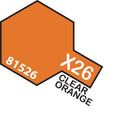 Tamiya Mini X-26 CLEAR ORANGE 10ml Acrylic Paint