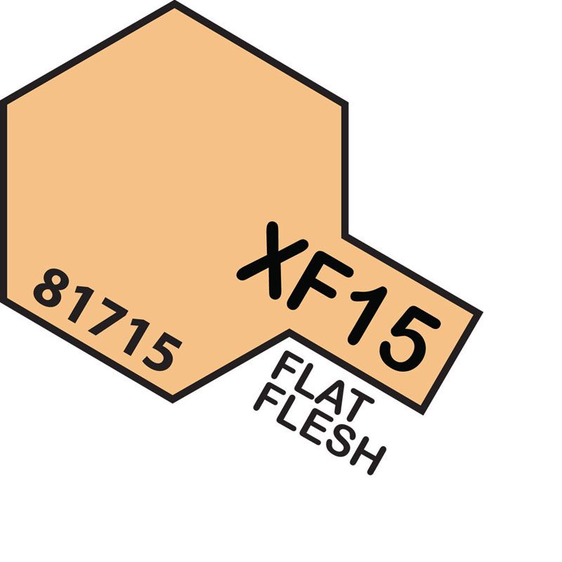 Tamiya Mini XF-15 FLAT FLESH 10ml Acrylic Paint