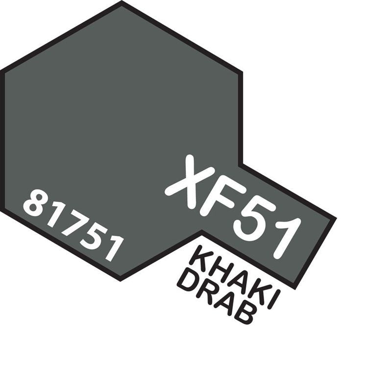 Tamiya Mini XF-51 KHAKI DRAB 10ml Acrylic Paint