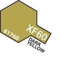 Tamiya Mini XF-60 DARK YELLOW 10ml Acrylic Paint