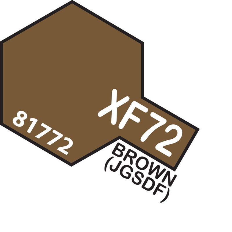 Tamiya Mini XF-72 BROWN/JGSDF 10ml Acrylic Paint