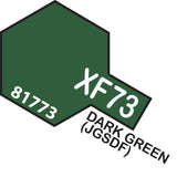 Tamiya Mini XF-73 DARK GREEN/JGSDF 10ml Acrylic Paint
