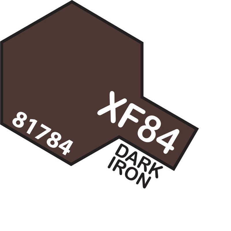 Tamiya Mini XF-84 DARK IRON 10ml Acrylic Paint