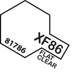 Tamiya Mini XF-86 FLAT CLEAR 10ml Acrylic Paint