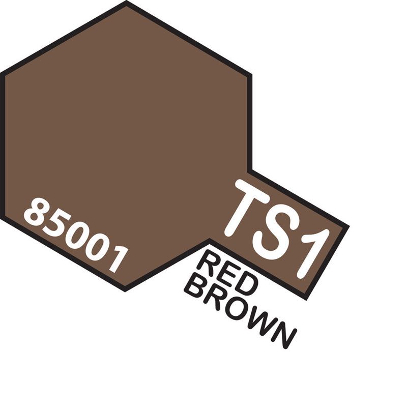 TAMIYA TS-1 RED BROWN Spray Paint