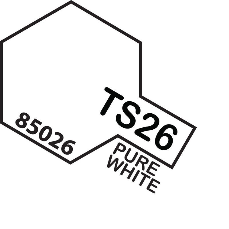 TAMIYA TS-26 PURE WHITE Spray Paint